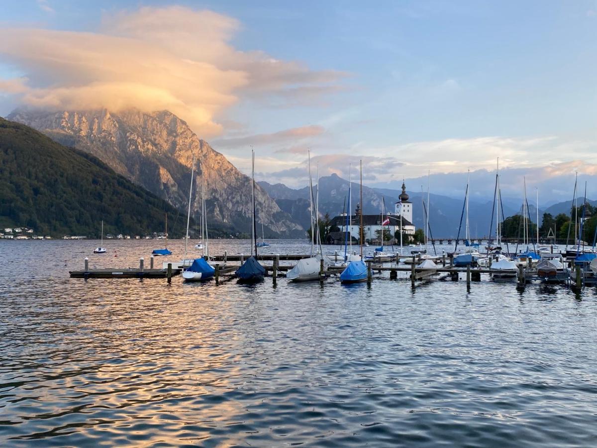 Neue Wohnung "Rittertal" Im Zentrum Von Altmuenster Am Traunsee ภายนอก รูปภาพ